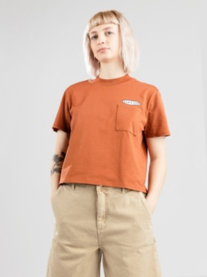 Image of Volcom Pocket Dial T-Shirt marrone