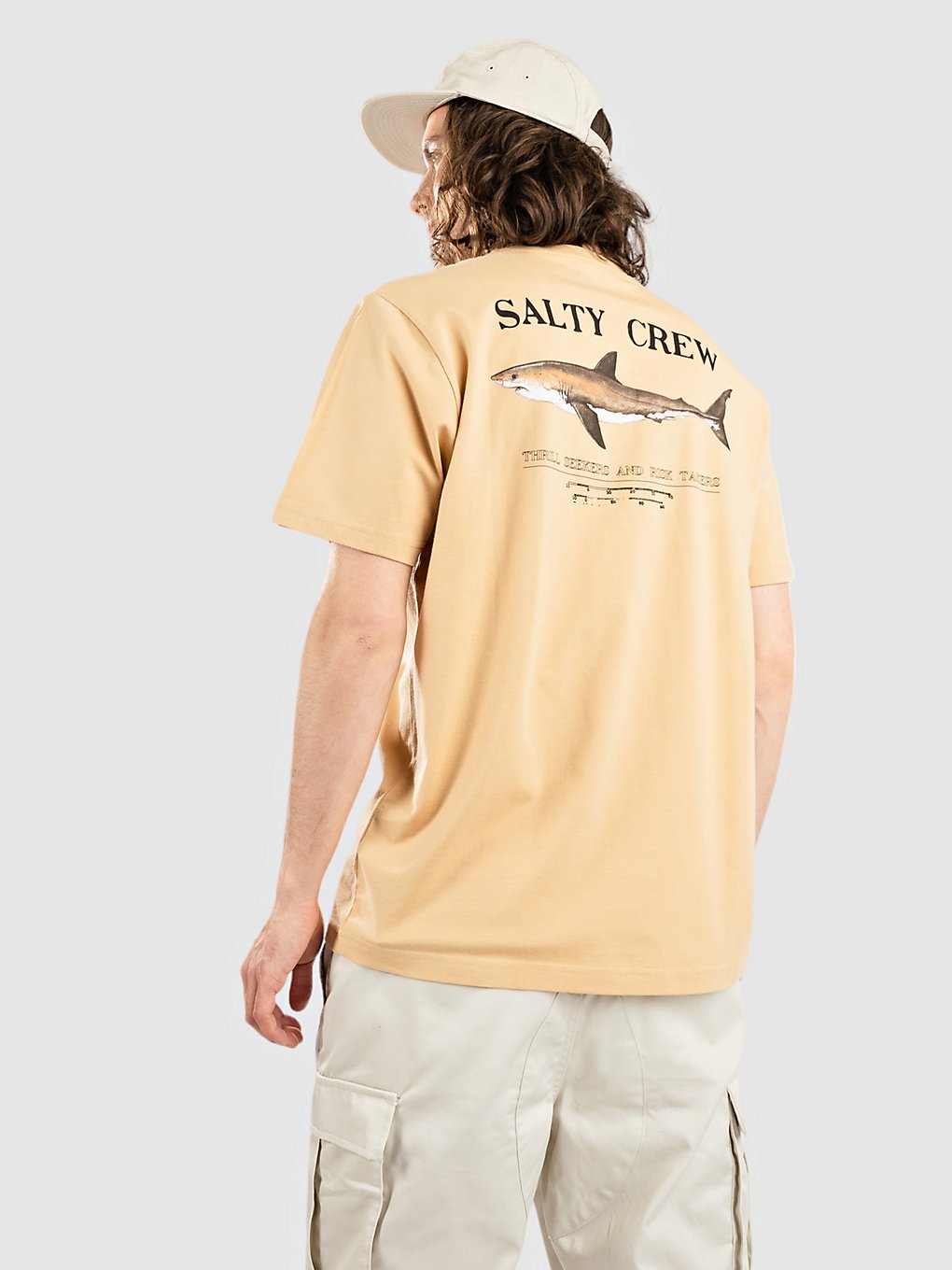 Salty Crew Bruce Premium T-Shirt jaune