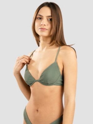 Image of Damsel Mini Rip Bikini Top verde