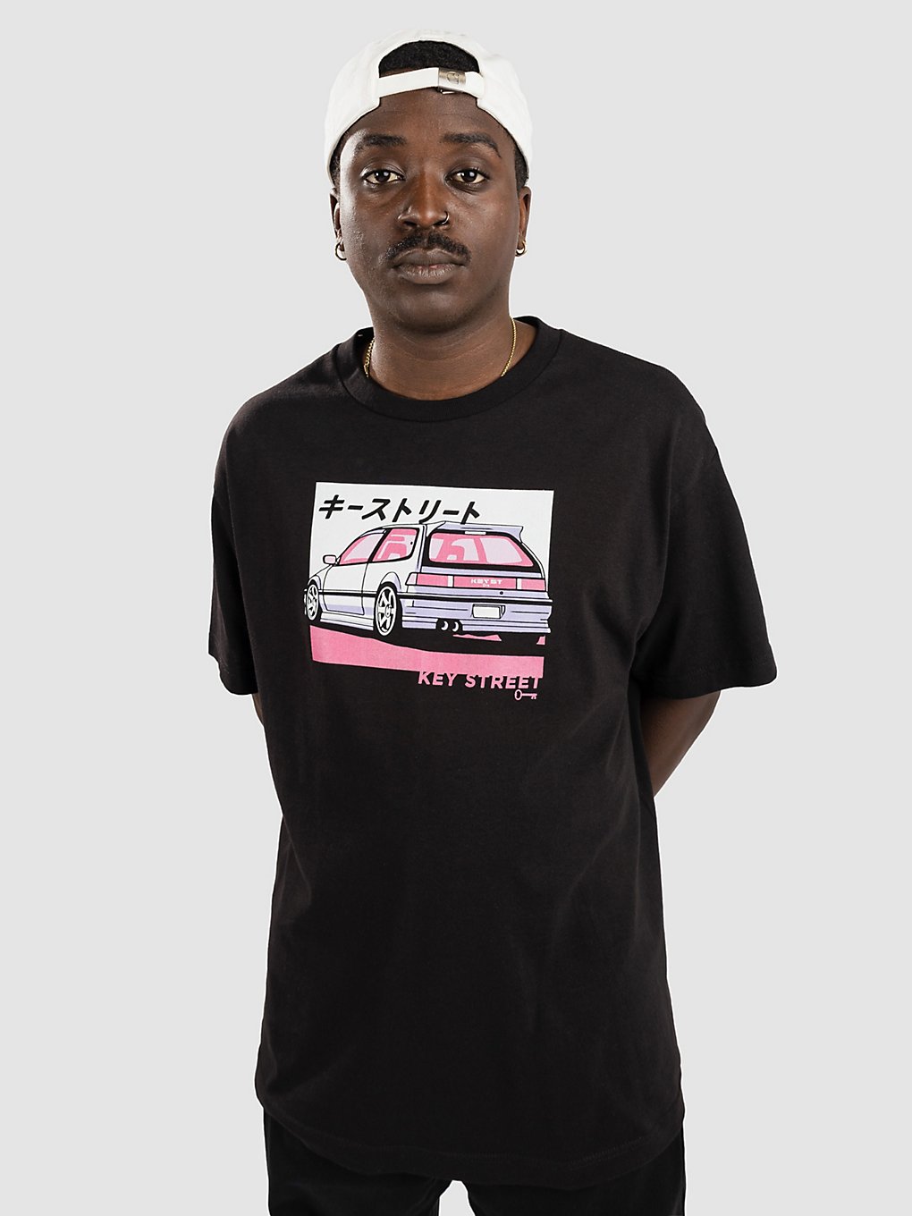 Image of Key Street Chisai T-Shirt nero