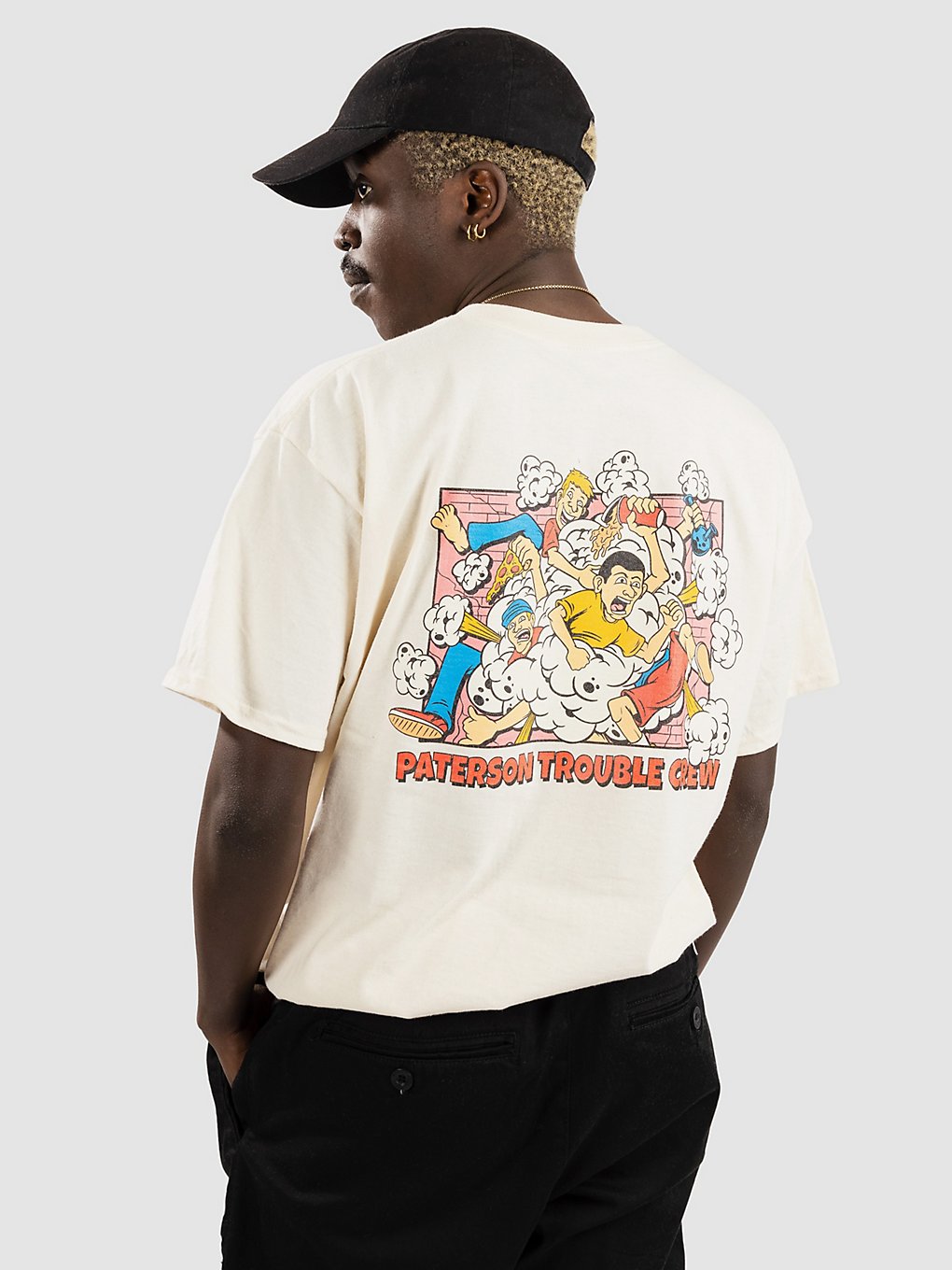 Image of Paterson Trouble Crew T-Shirt bianco