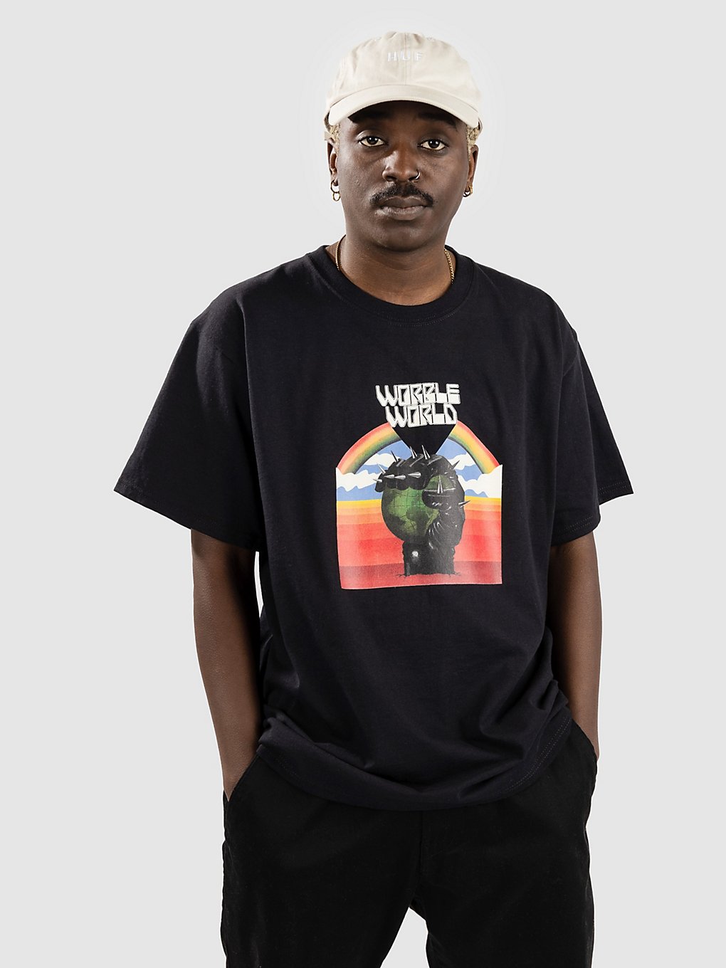 Image of Worble World T-Shirt nero