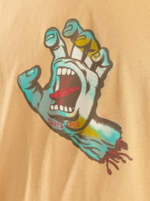 Holo Screaming Hand Front T-paita