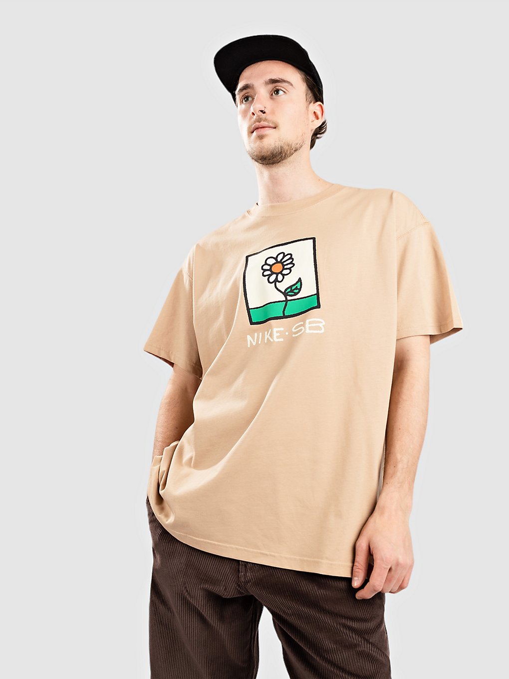 Image of Nike SB Daisy T-Shirt marrone