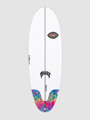 Lib Tech Lost Freak Flag Bean Bag 5'8 Planche de surf blanc