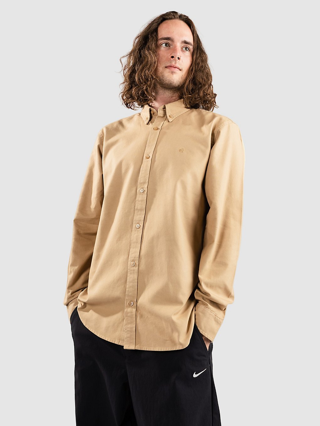 Carhartt WIP Bolton Camisa marrón