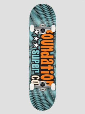 Foundation 3 Star 7.8" Skateboard deck orange