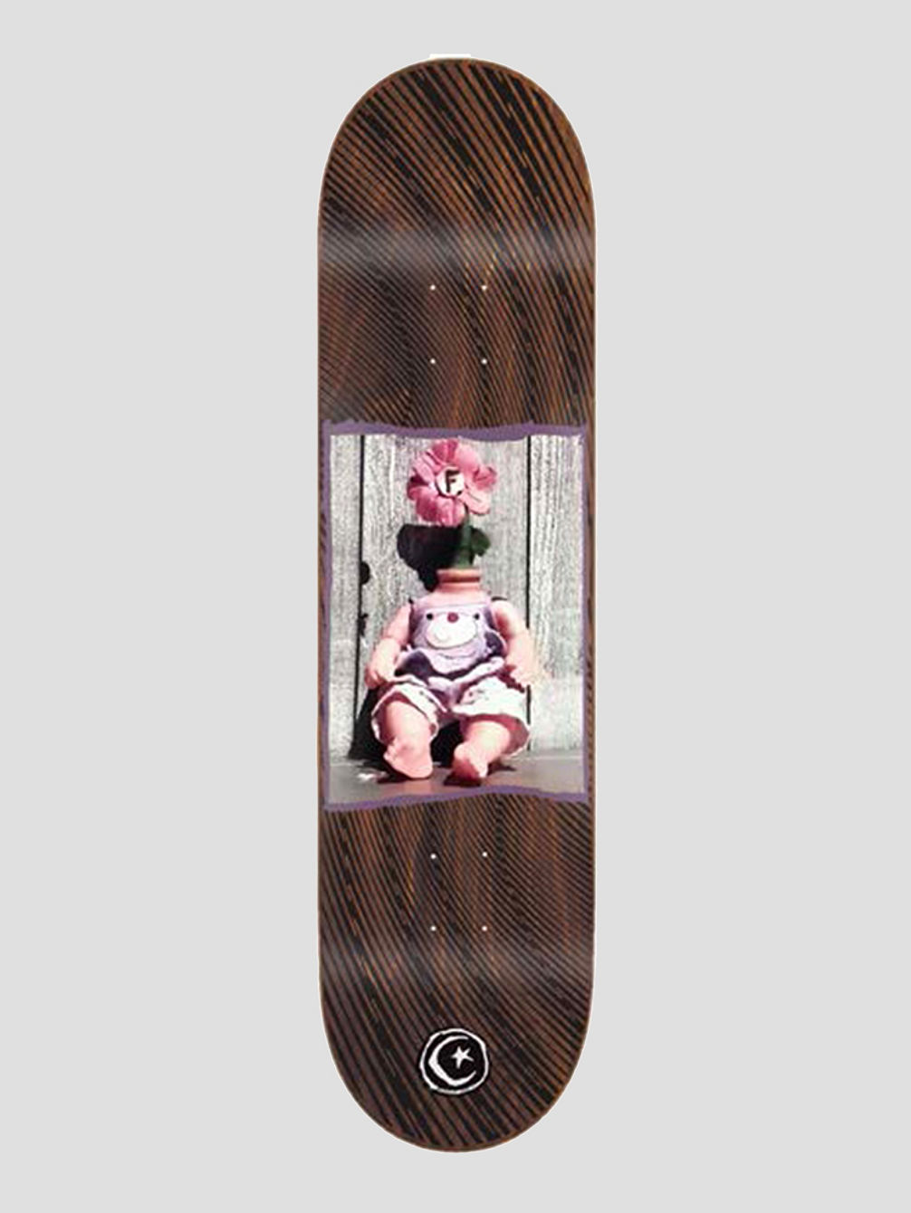 Flower Doll 8&amp;#034; Skateboard Deck