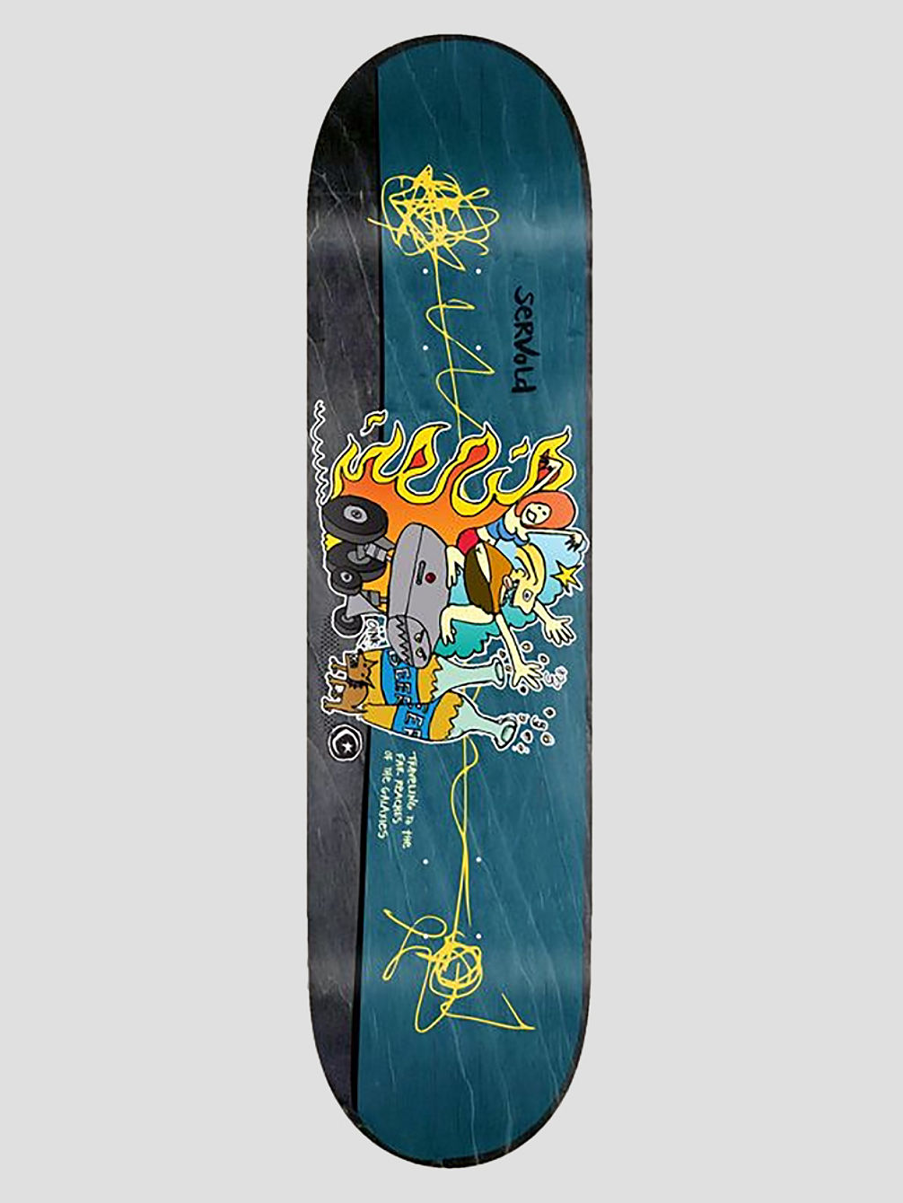 Servold Traveler 8.38&amp;#034; Skateboard Deck