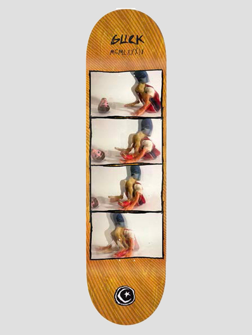 Glick Head Roll 8.25&amp;#034; Skateboard Deck