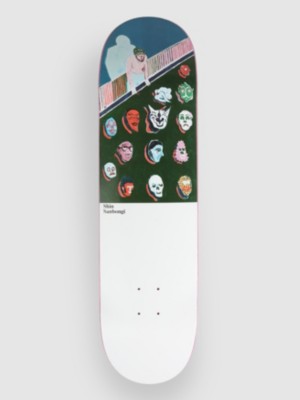 Polar Skate Shin Sanbongi-Throphy Heads 8.5" Skateboard deck mønster