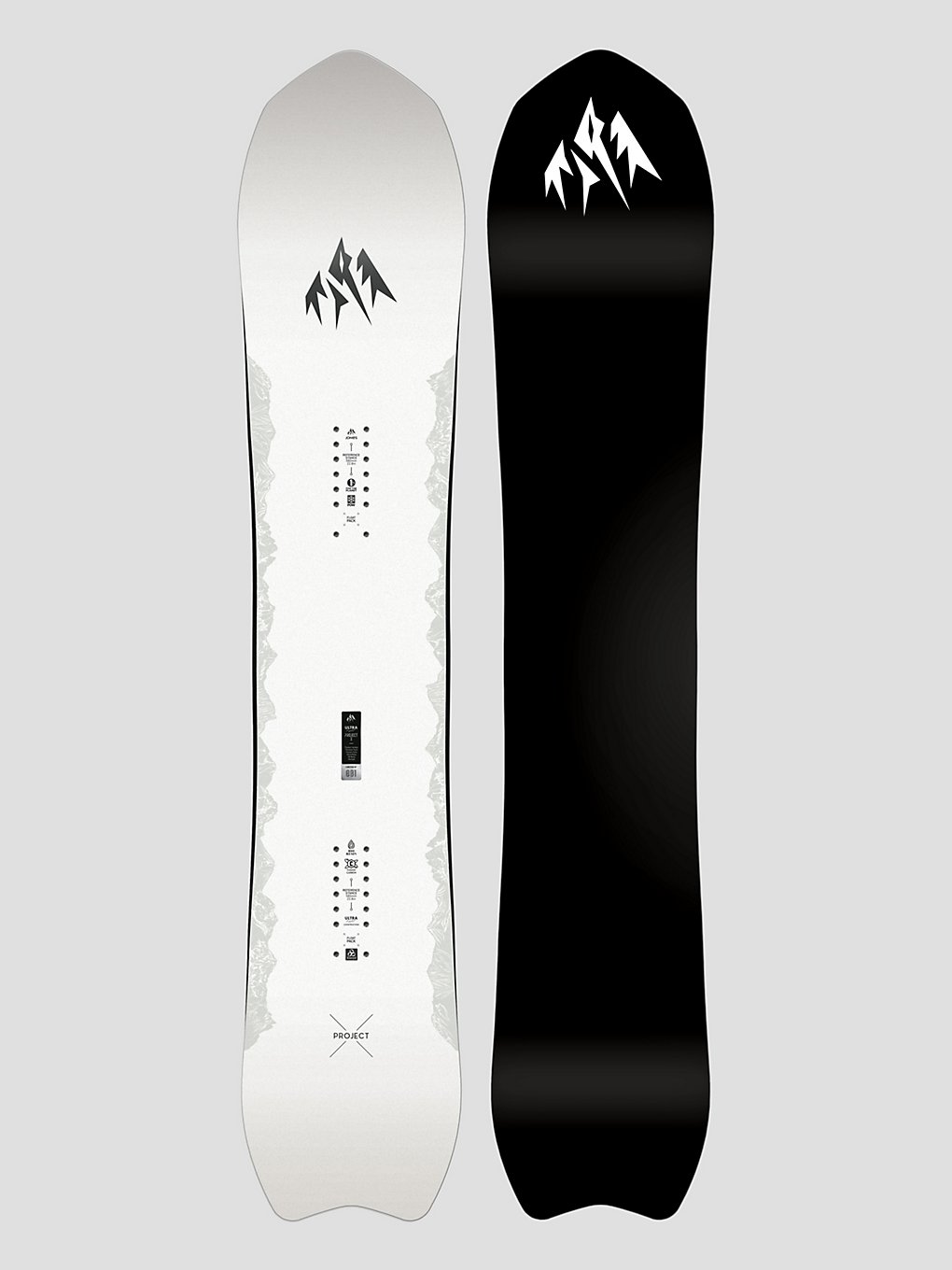Jones Snowboards Ultralight Project X Snowboard noir