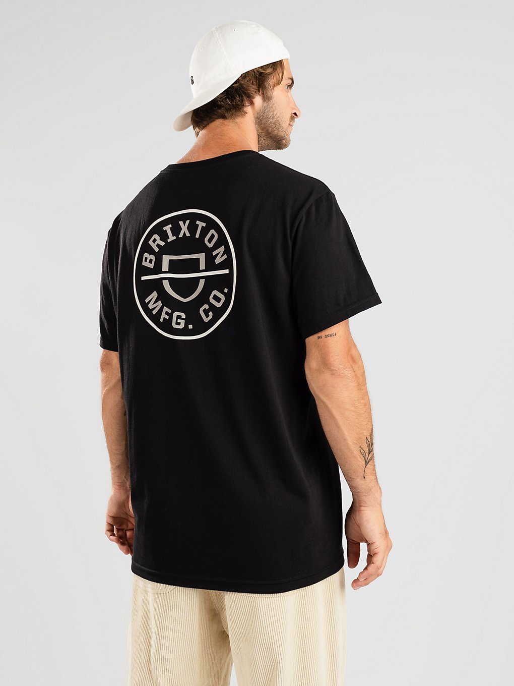 Image of Brixton Crest II T-Shirt nero
