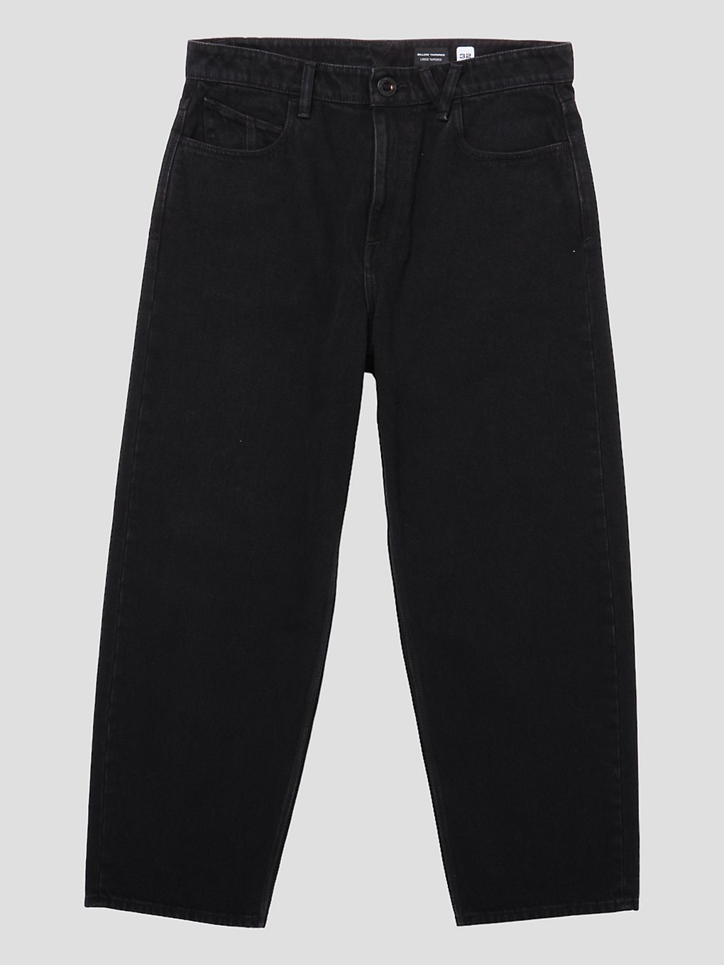 Image of Volcom Billow Tapered Jeans nero