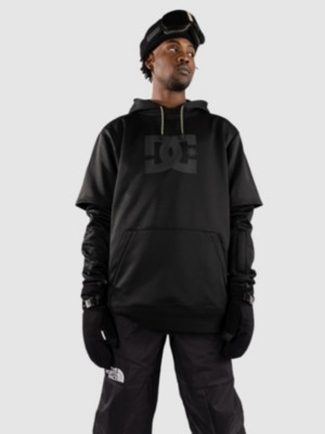 Image of DC Dryden Shred Hoodie nero