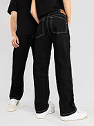 Baggy Contrast Stich Jeansy
