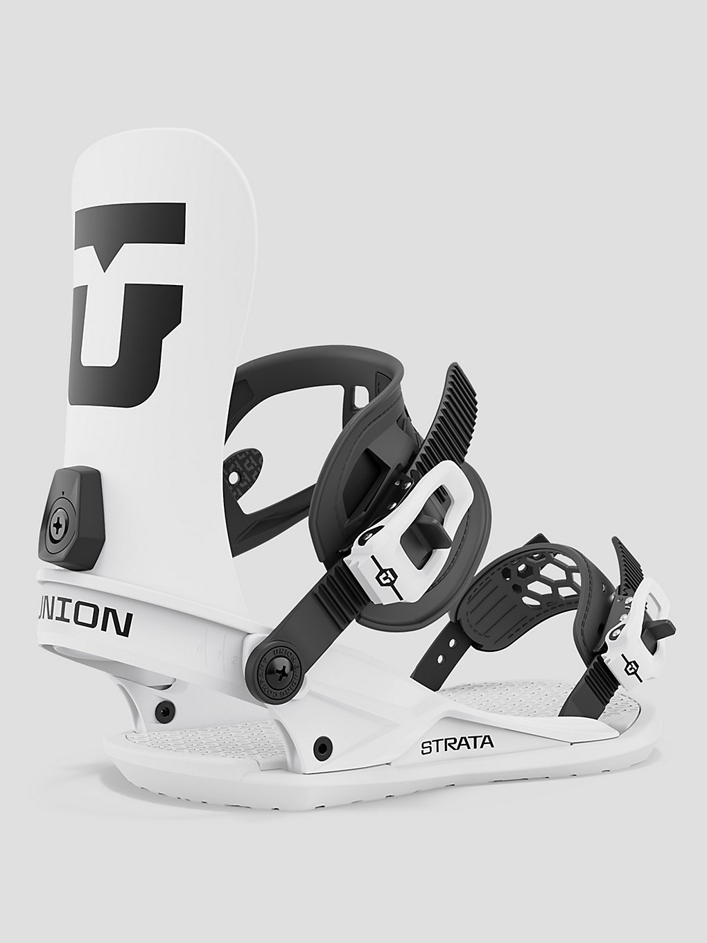 UNION Strata 2024 Fixations de Snowboard blanc