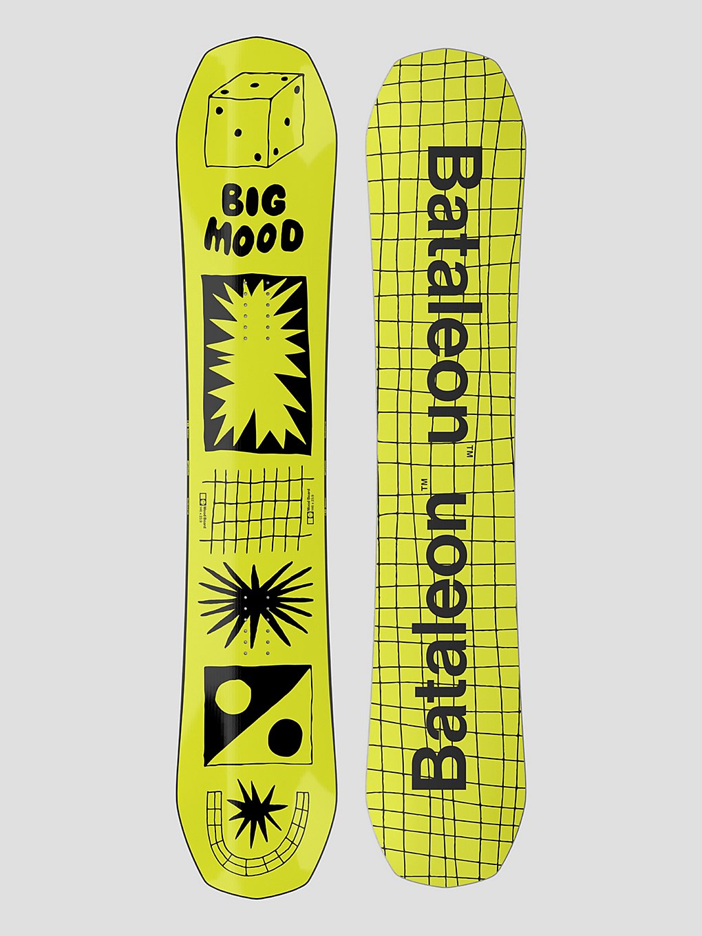 Bataleon Moodboard 2024 Snowboard à motifs