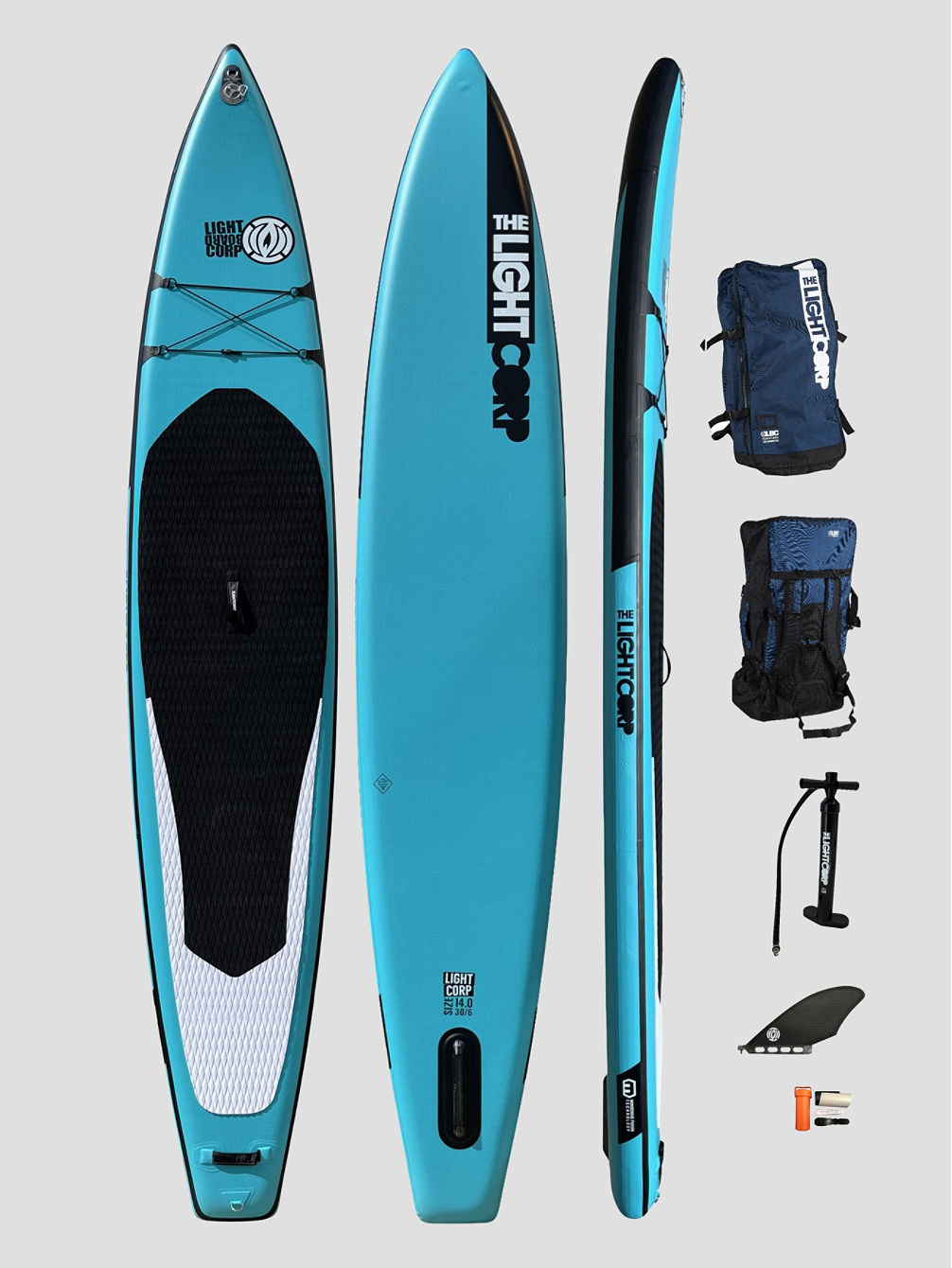 ISUP The Blue Series Tourer 14&amp;#039;0 X 30&amp;#034; Planche SUP