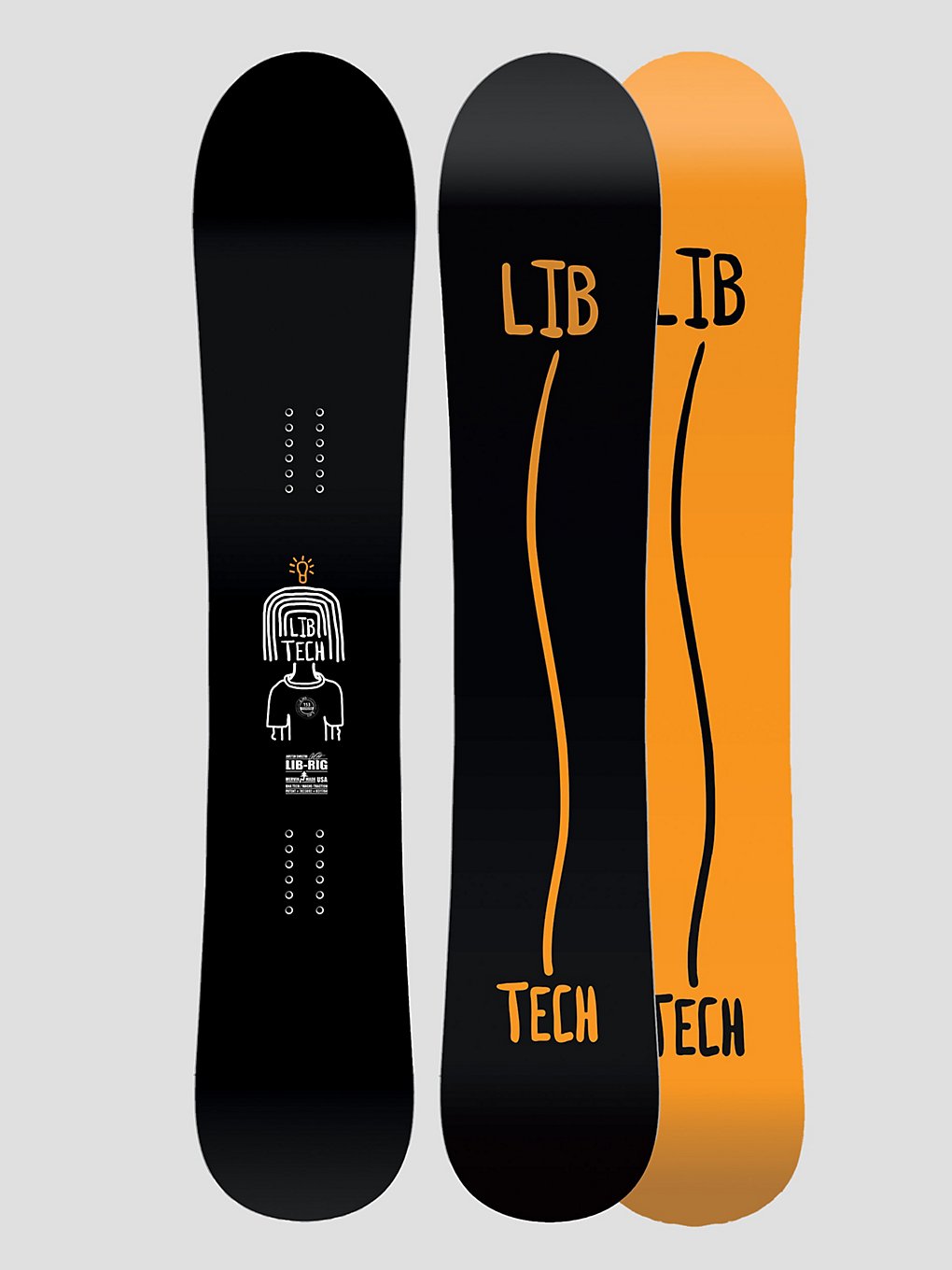 Lib Tech Lib Rig 2024 Snowboard à motifs
