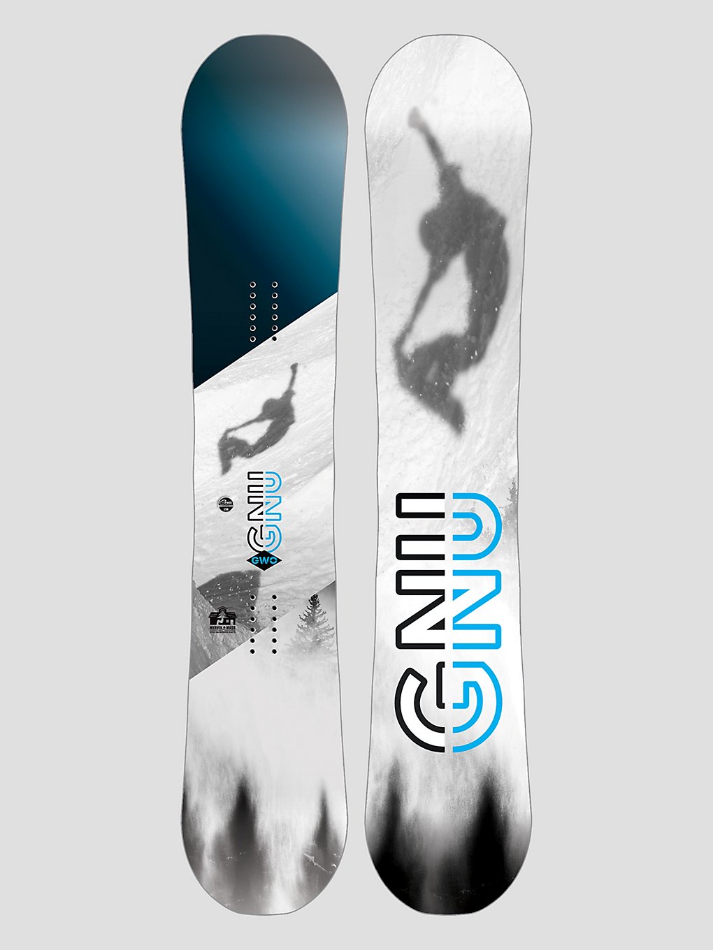 Gnu Gwo 2024 Snowboard à motifs