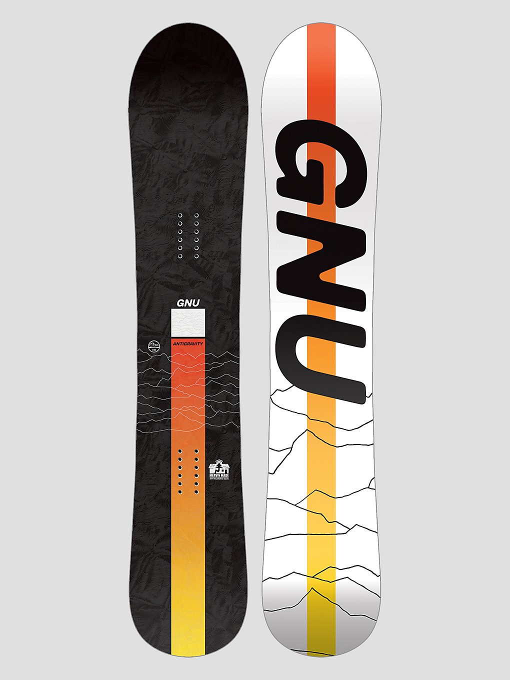 Gnu Antigravity 2024 Snowboard à motifs