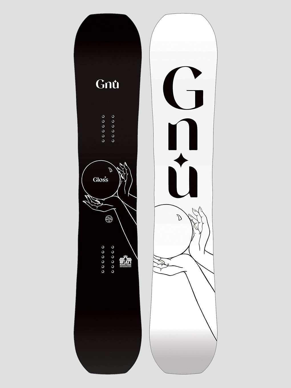 Gnu Gloss 2024 Snowboard à motifs
