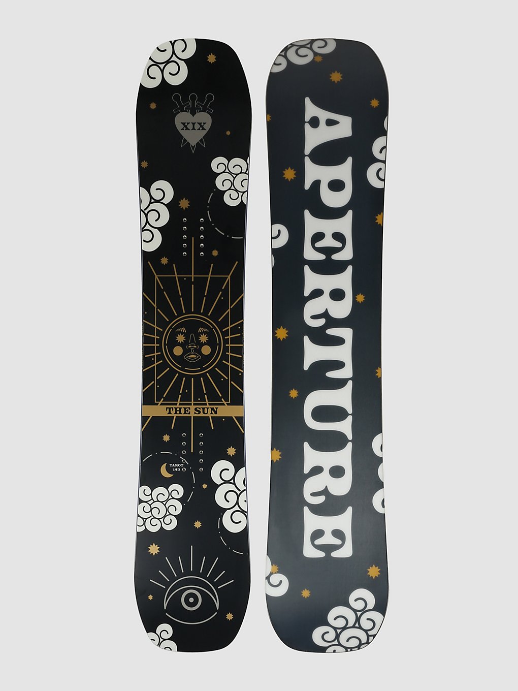 Aperture Tarot 2024 Snowboard à motifs