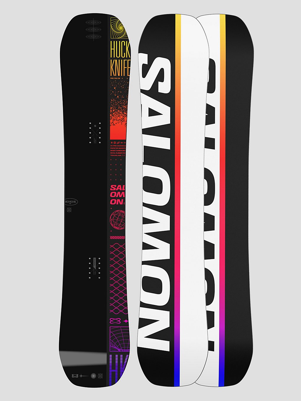 Salomon Huck Knife Pro 2024 Snowboard à motifs