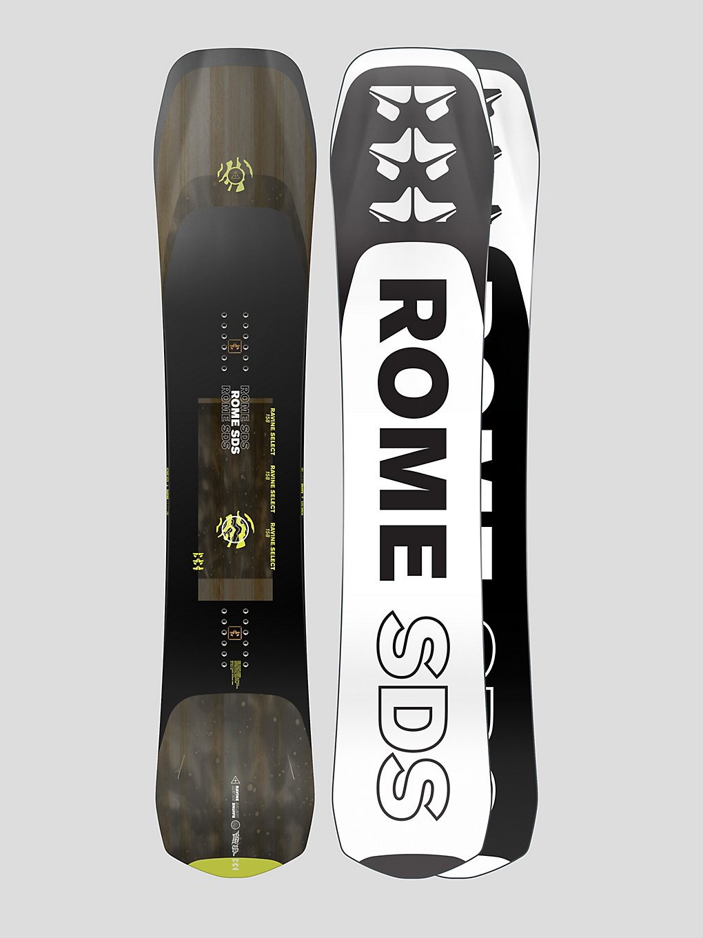 Rome Ravine Select Snowboard à motifs