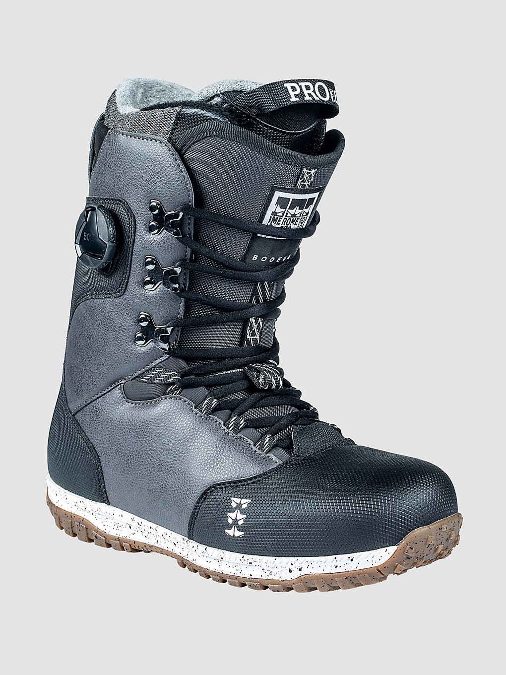 Rome Bodega Hybrid BOA Boots de snowboard noir