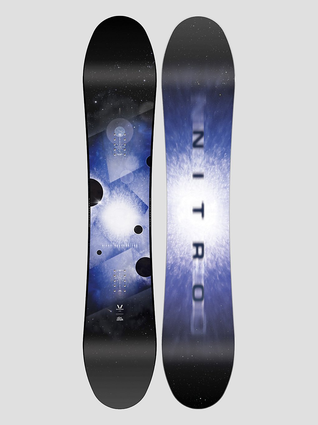Nitro Santoku 2024 Snowboard à motifs