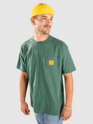 Image of HUF Horus Pocket T-Shirt verde