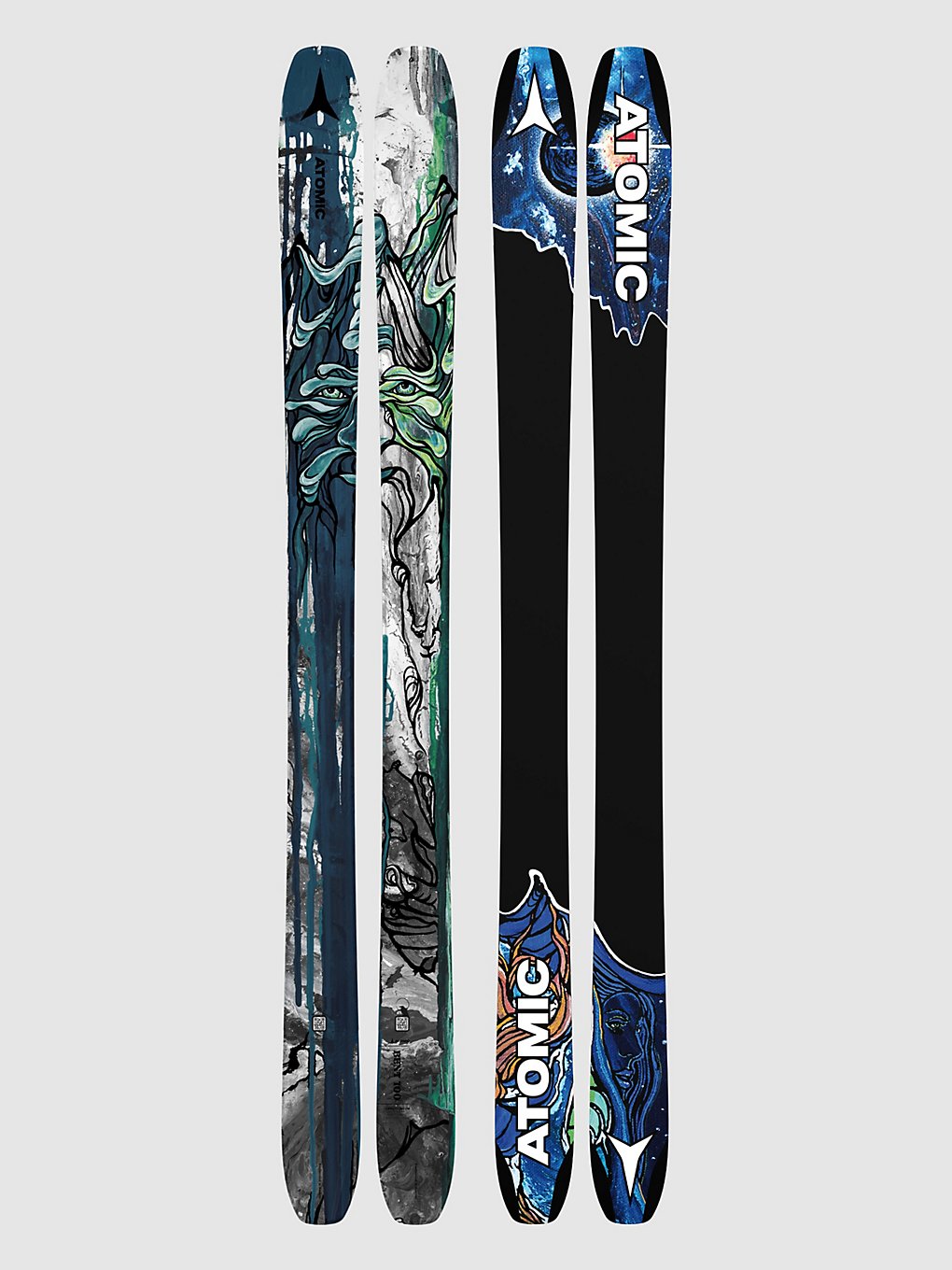 Atomic Bent 100 2024 Skis bleu