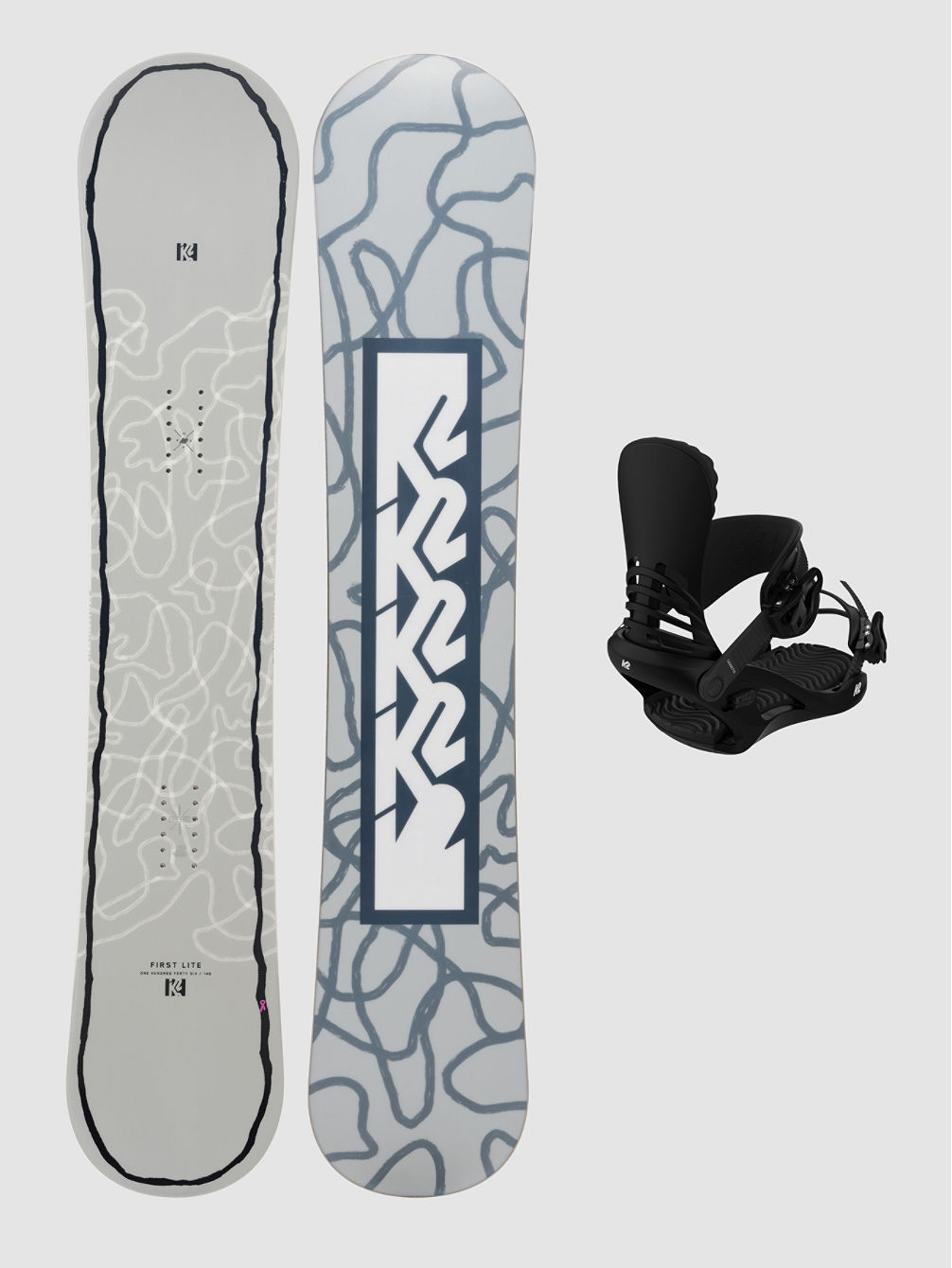 First Lite + Cassette M 2024 Zestaw snowboardowy