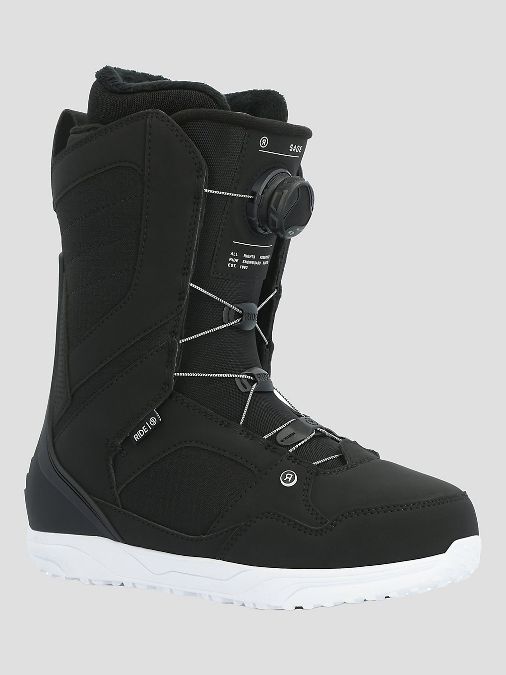 Ride Sage 2024 Boots de Snowboard noir
