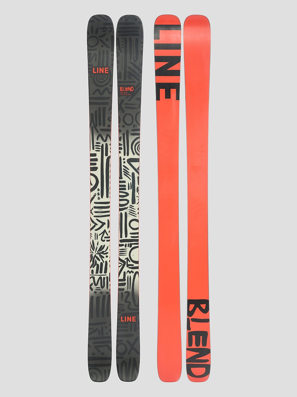 Line Blend 2024 Skis à motifs