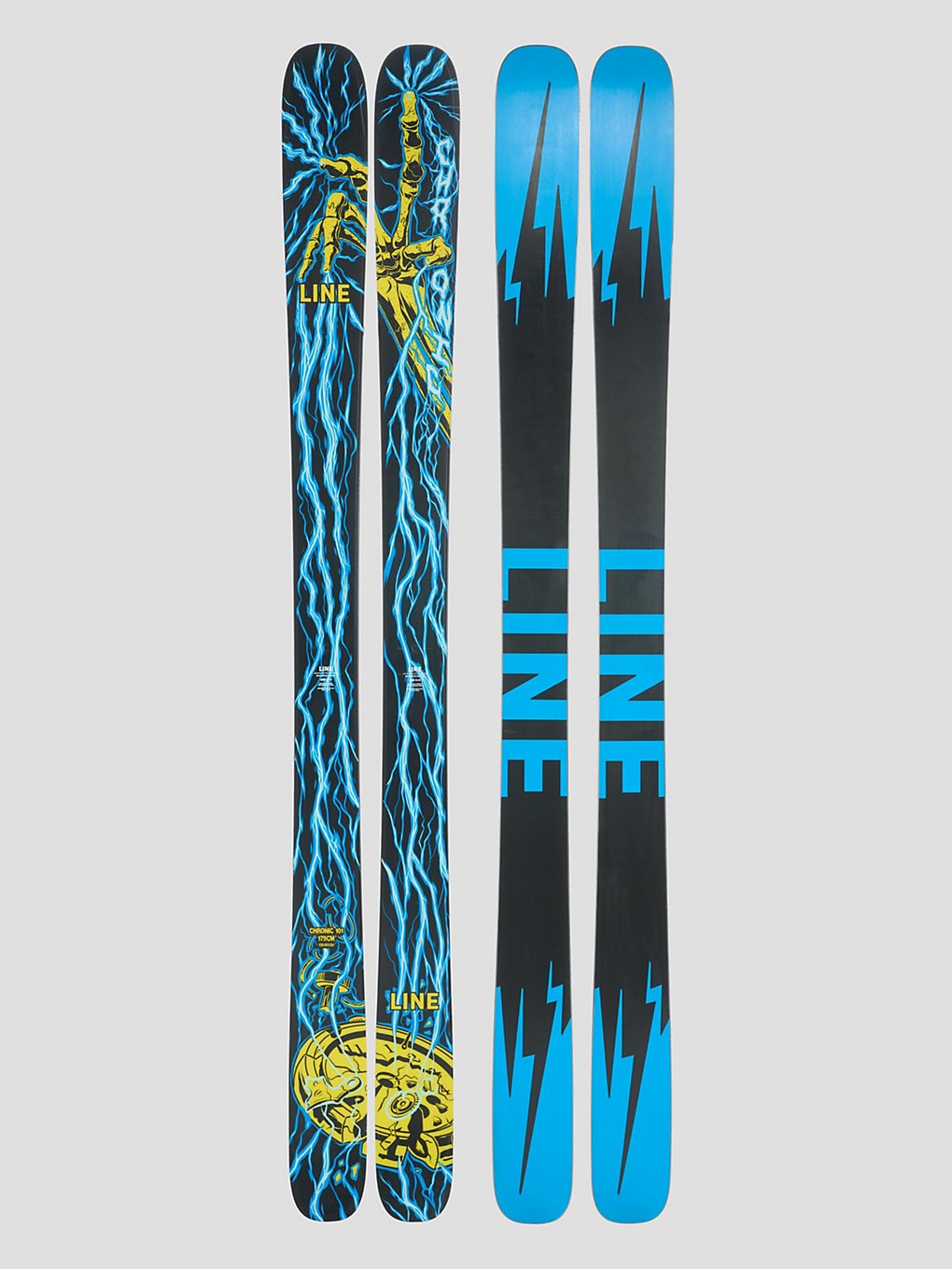 Line Chronic 101 2024 Skis à motifs