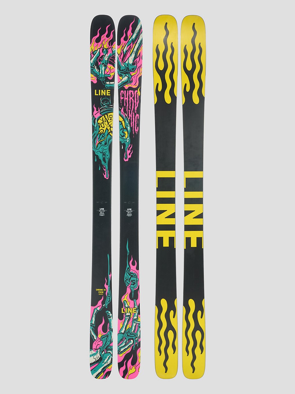 Line Chronic 94 2024 Skis à motifs