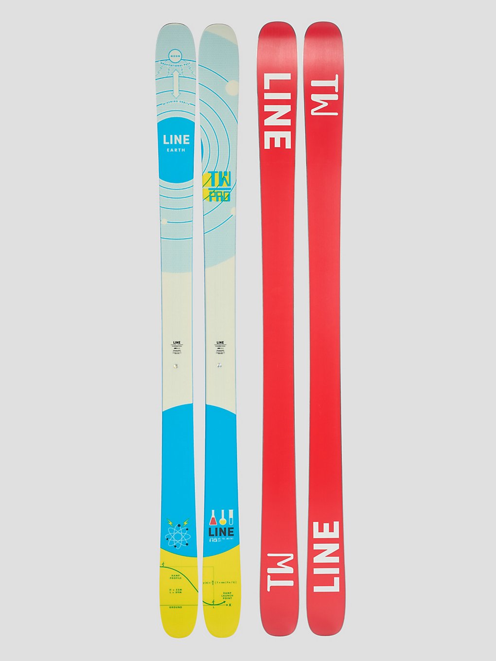 Line Tom Wallisch Pro 2024 Skis à motifs