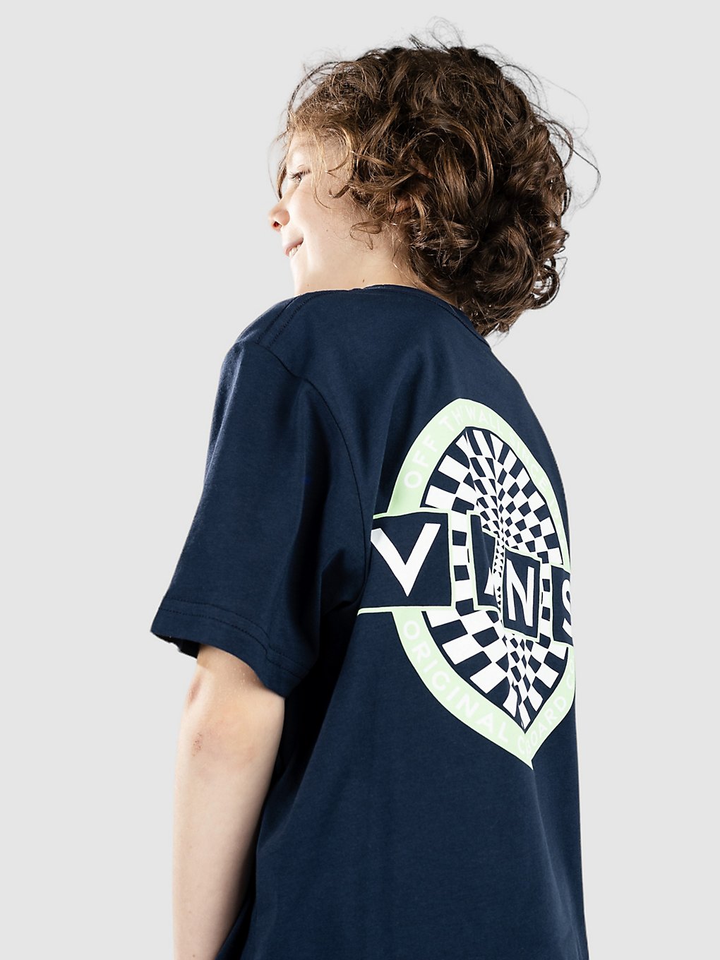 Image of Vans Circle Back T-Shirt blu