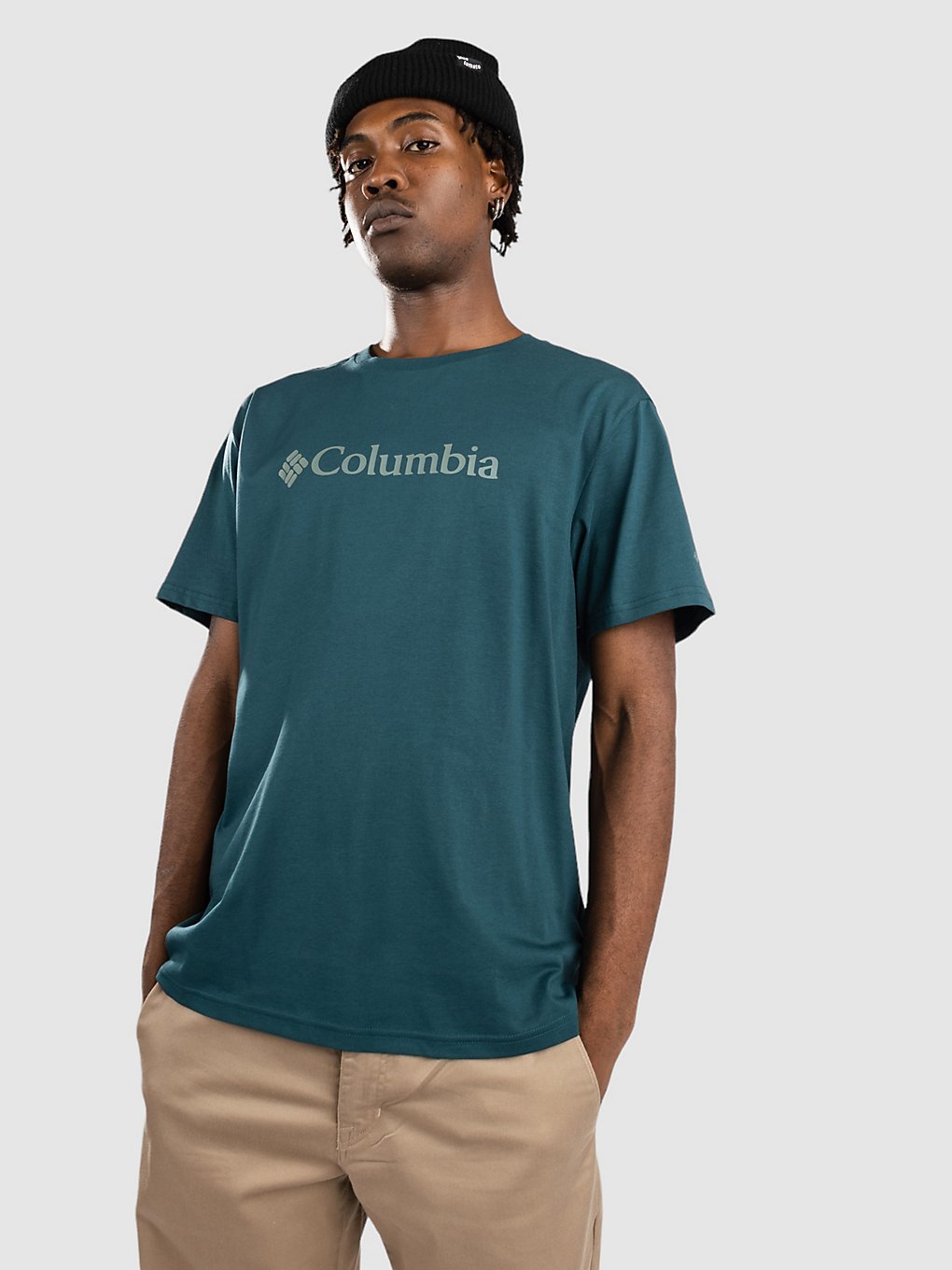 Image of Columbia Csc Basic Logo T-Shirt blu