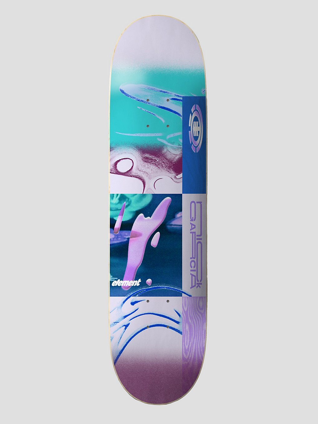 Image of Element 160 Bpm Nick Garcia 8.25" Skateboard Deck fantasia