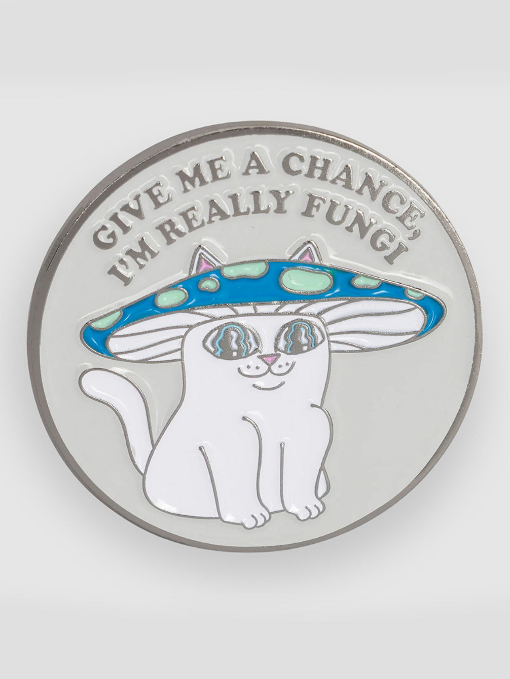 Shroom Cat Pin Sticker Shroom Cat Pin Sticker