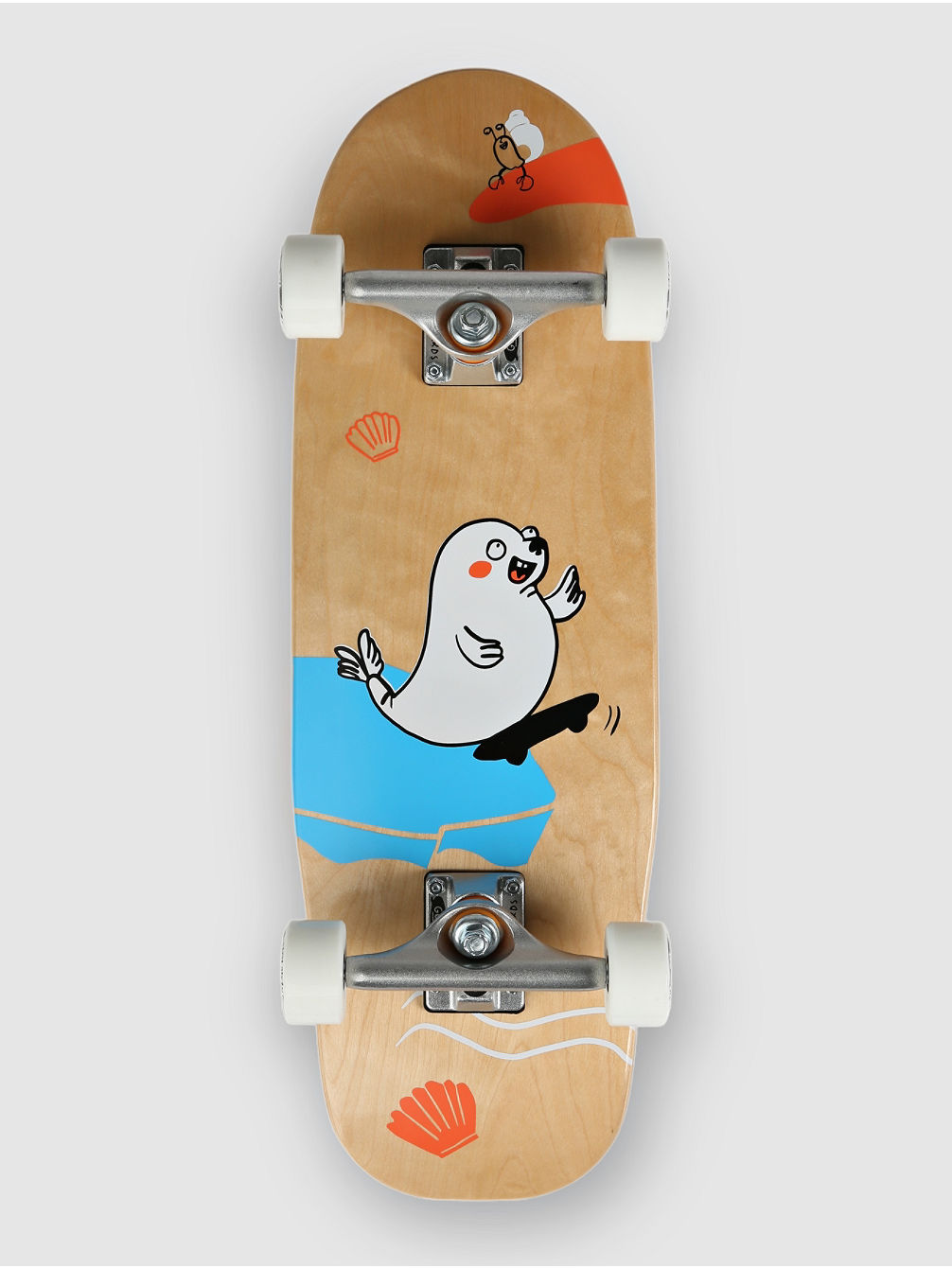Mari Seal Foamgrip 24.75&amp;#034; Skateboard