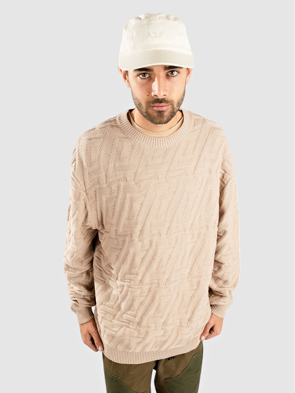 Wharf Knit Crew Pulover