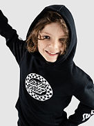 Check Oval Mono Front Hoodie