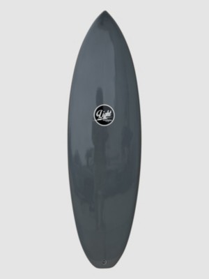 Light River Resin Grey - PU - Future 5'2 Planche de surf à motifs