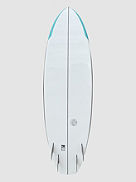 Hybrid Turquoise - Epoxy - Future 5&amp;#039;8 Surfboard