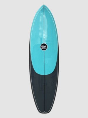 Light Hybrid Turquoise - Epoxy - Future 6'2 Planche de surf à motifs